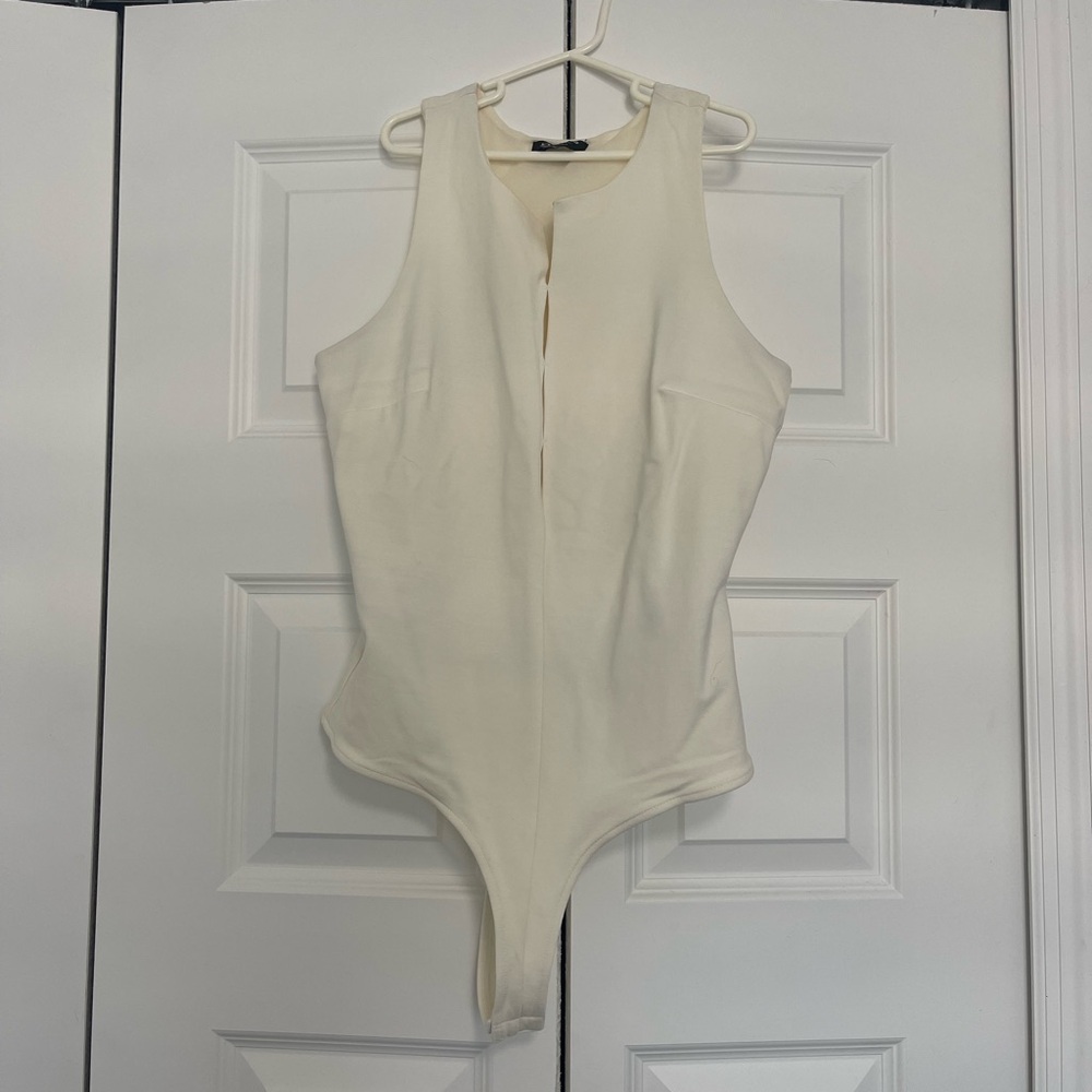 Bebe Cream Women Bodysuit